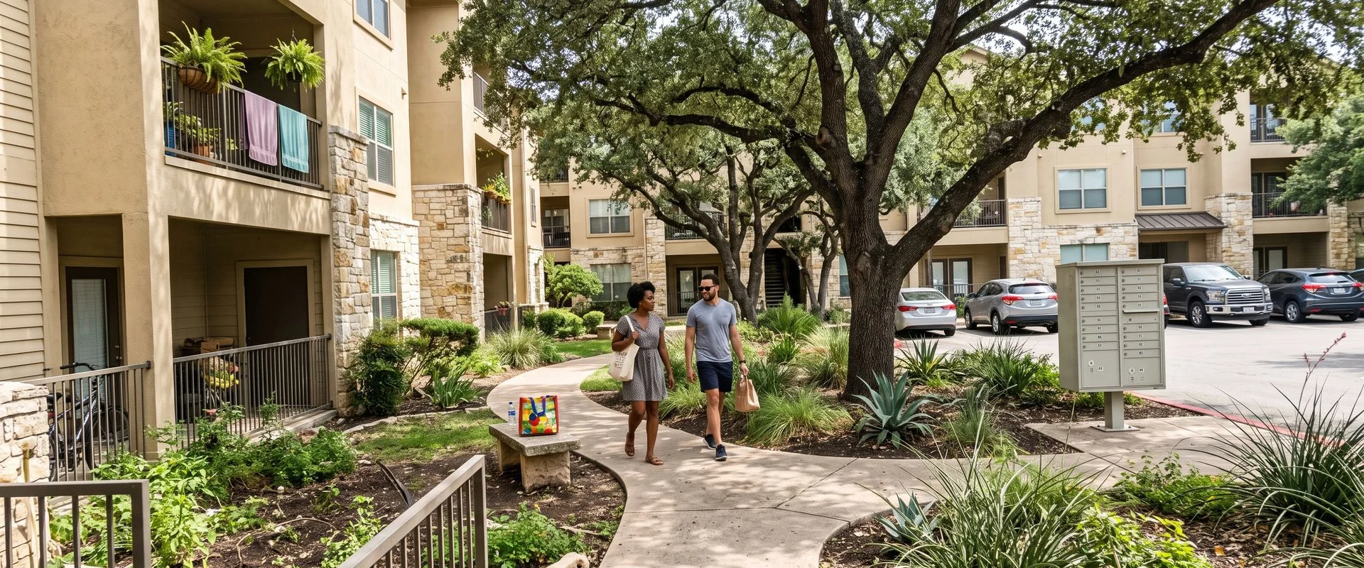 apartment complex in Greater Austin